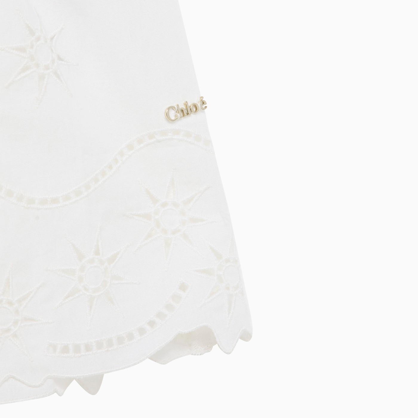 Arricraft Hundehalstuch 'Pup Of Honor' - Weißes Baumwoll-Bandana Mit Blumenkreis