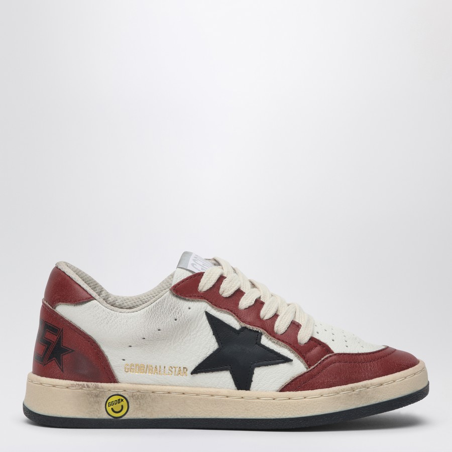 Golden Goose Ball Star white/red/black sneaker | TheDoubleF