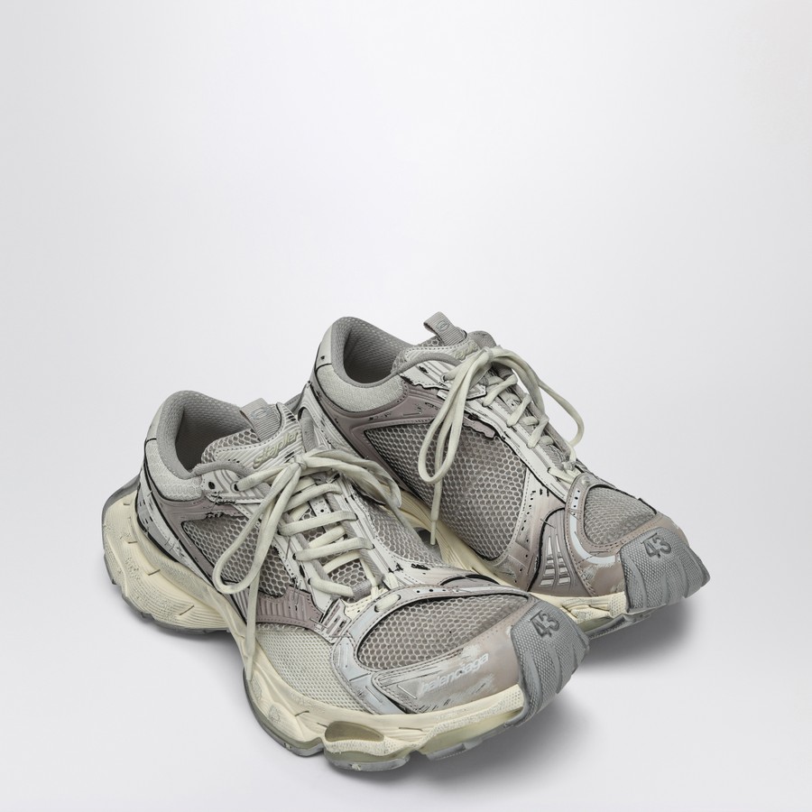 スニーカー BALENCIAGA 803681W3ST4 Sneakers Stapler Men's Stapler Sneaker in White/pink/neon Yellow/silver