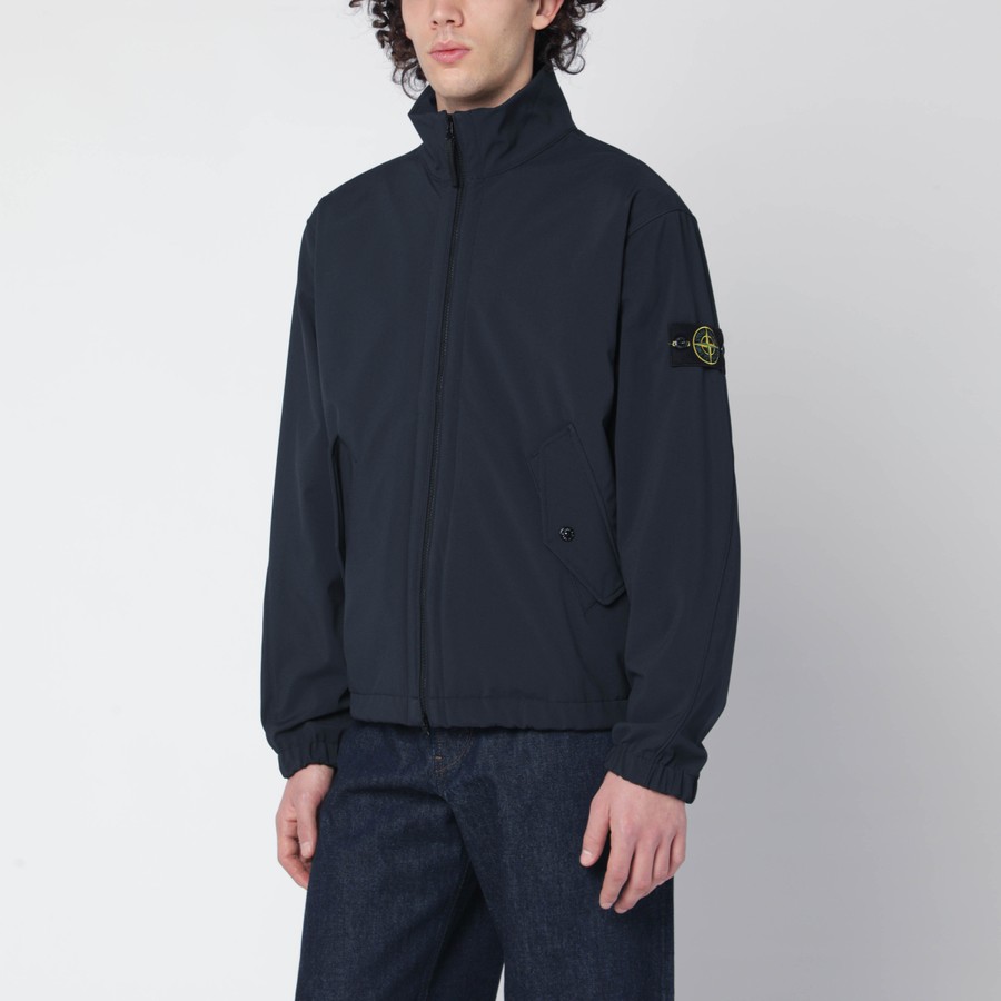 Stone Island Navy blue zip-up jacket | TheDoubleF