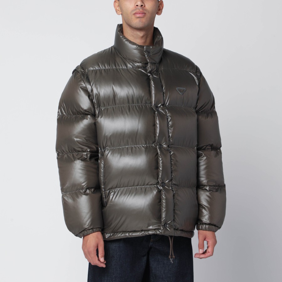 Prada Camouflage Re-Nylon down jacket | TheDoubleF