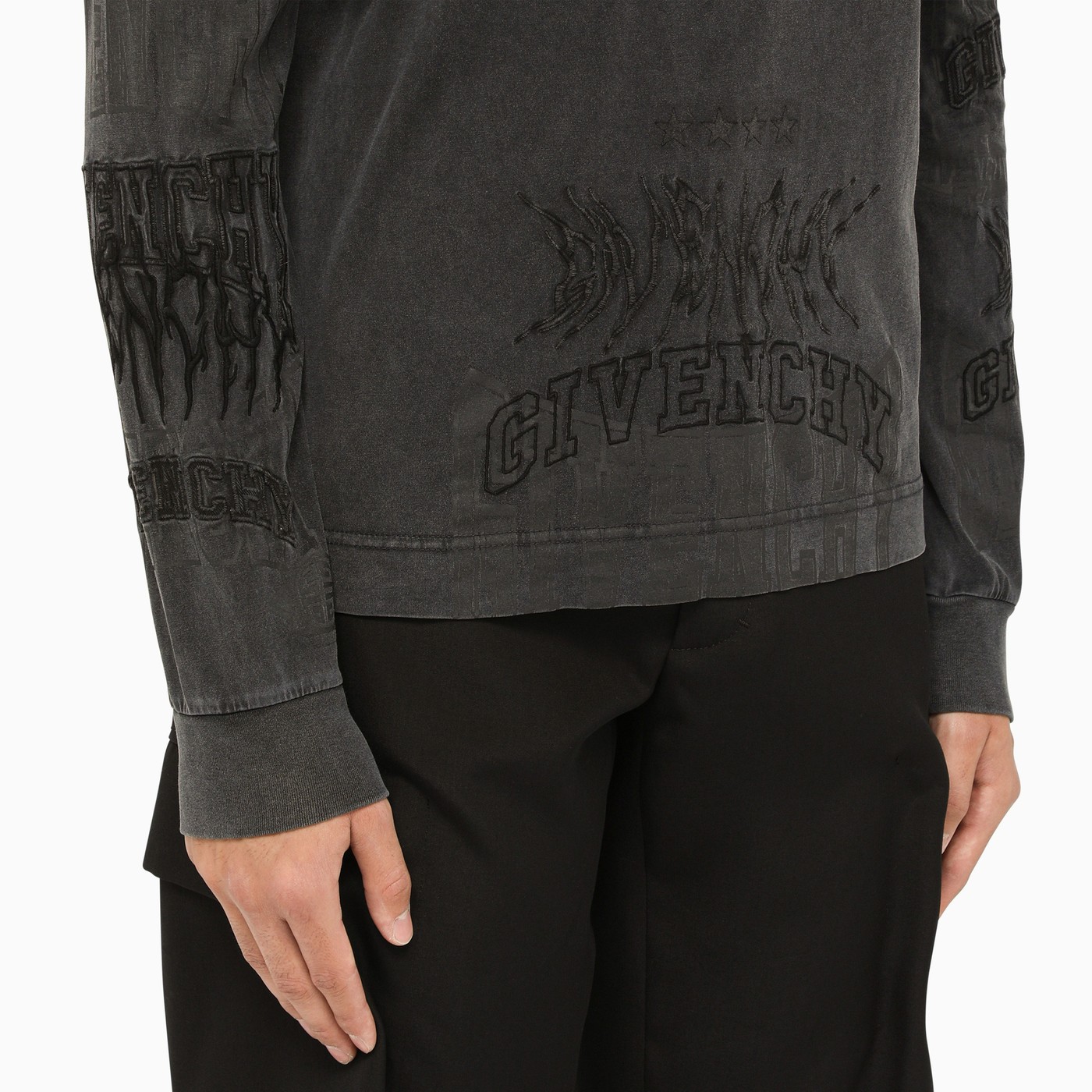 Givenchy Cotton jersey oversized tshirt TheDoubleF