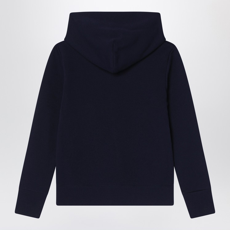 Polo Ralph Lauren Navy blue cotton blend sweatshirt with logo