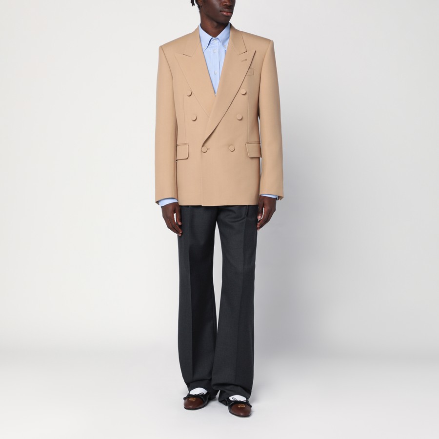 VALENTINO Textured Linen Viscose Jacket Valentino