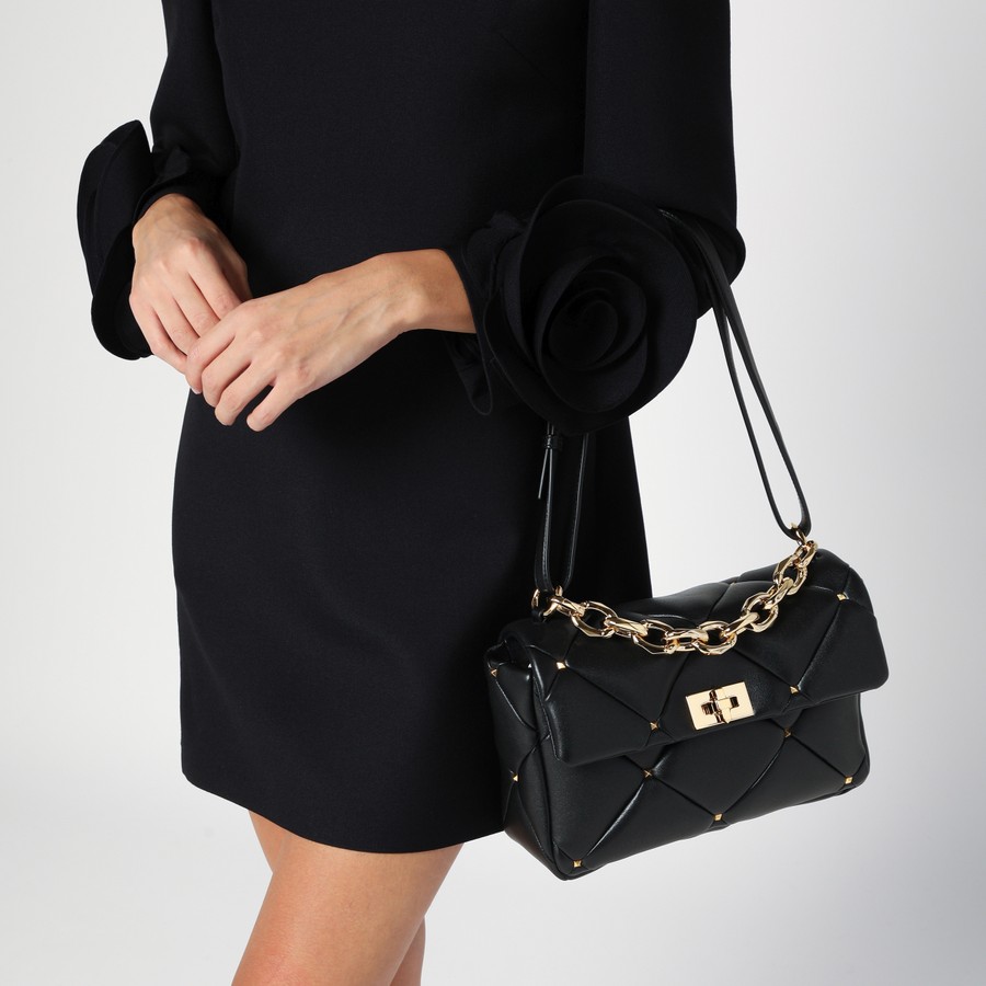 ショルダーバッグ・ポシェット VALENTINO GARAVANI Woman Shoulder bag Black 5W2B0Q25SNL 0NO Valentino Garavani Outlet: Shoulder bag woman - Black