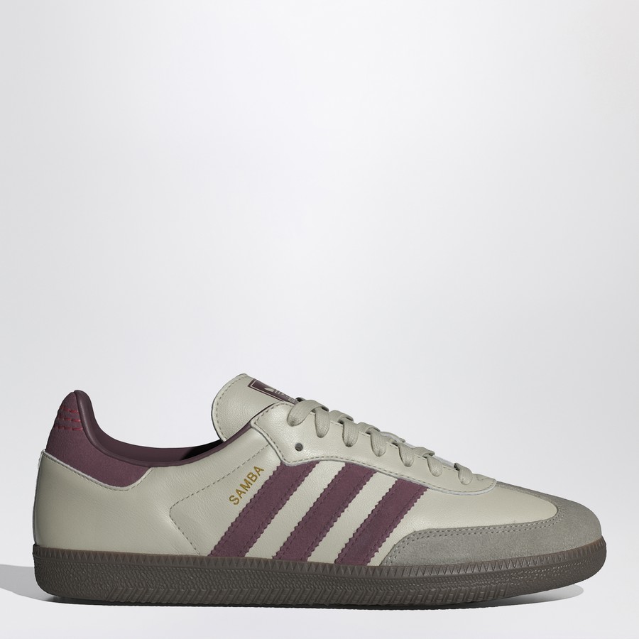 ☆ adidas Originals Samba OG Putty Grey Maroon サンバ ☆ adidas Originals Sneaker Samba OG Putty Grey/Maroon/Gold