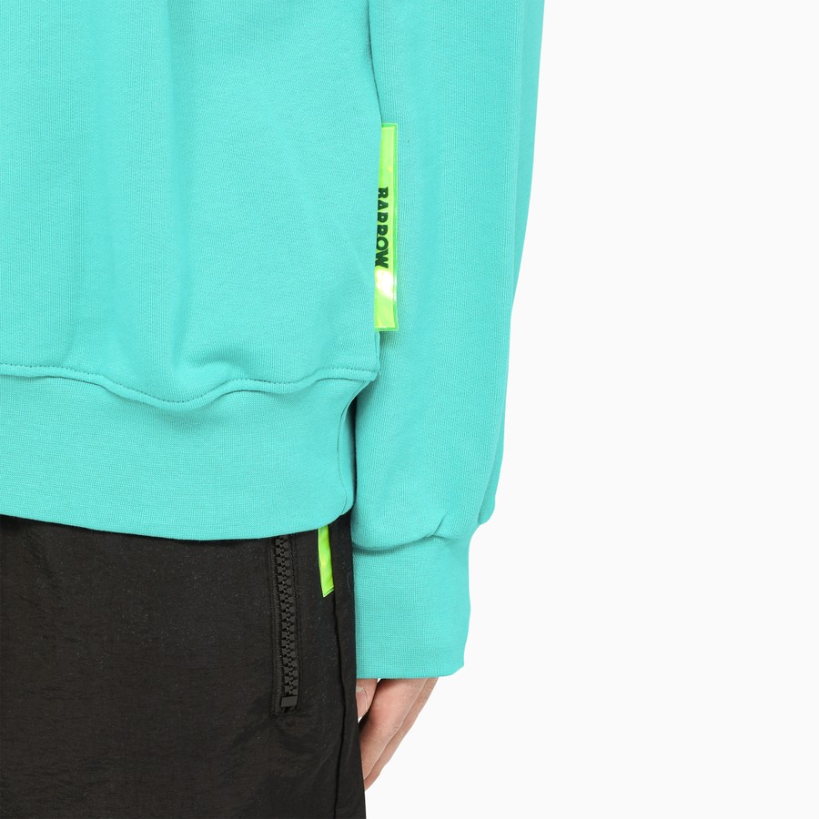 lime green dream smile hoodie