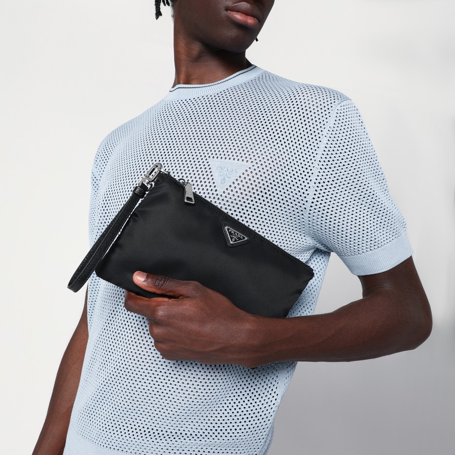 Prada Black Re-Nylon envelope | TheDoubleF