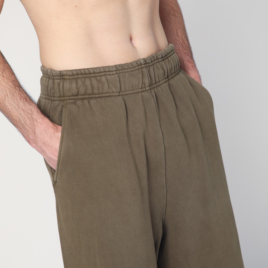スラックス ENTIRE STUDIOS Men Straight Pants ES2489CO Green Entire Studios Cotton military green trousers | TheDoubleF
