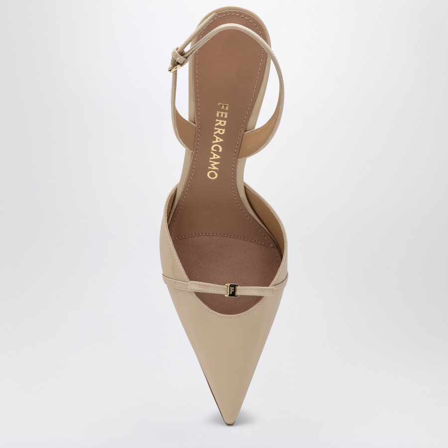 【関税&送料込】Ferragamo Powdery Slingback With Mini Bow Ferragamo Powdery slingback with mini bow | TheDoubleF