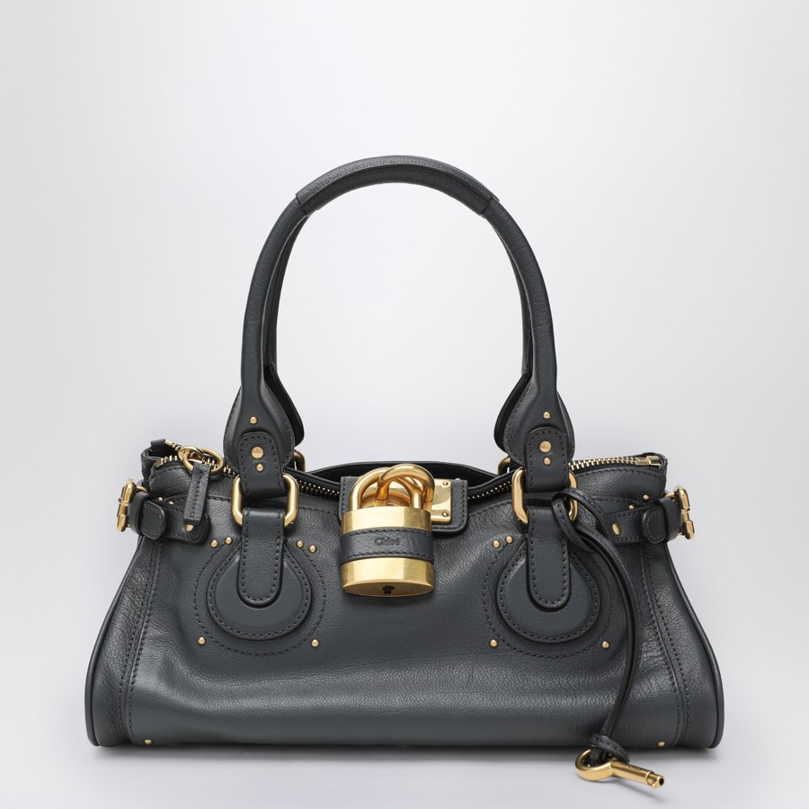 Chloé Black Navy Paddington bag | TheDoubleF