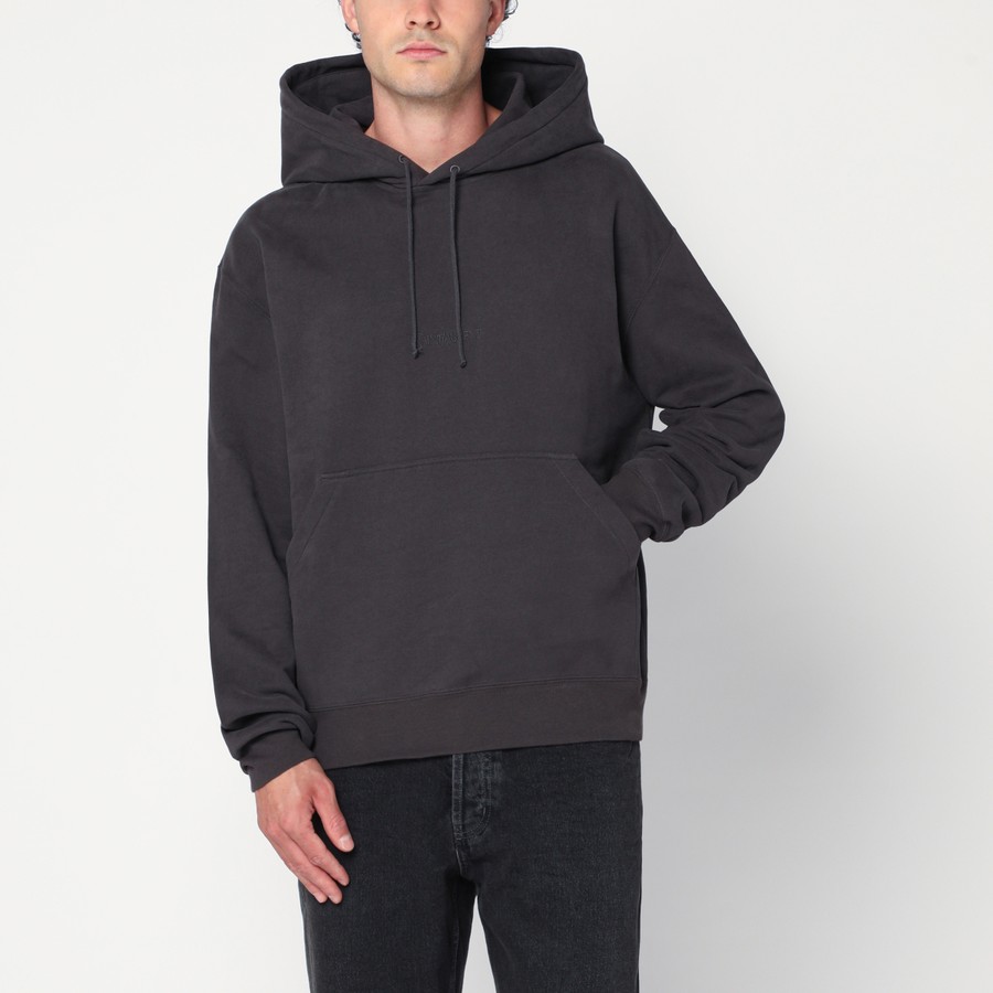 スウェット・トレーナー Saint Laurent Hoodie with logo Navy blue Hoodie with logo Saint Laurent - Vitkac AS