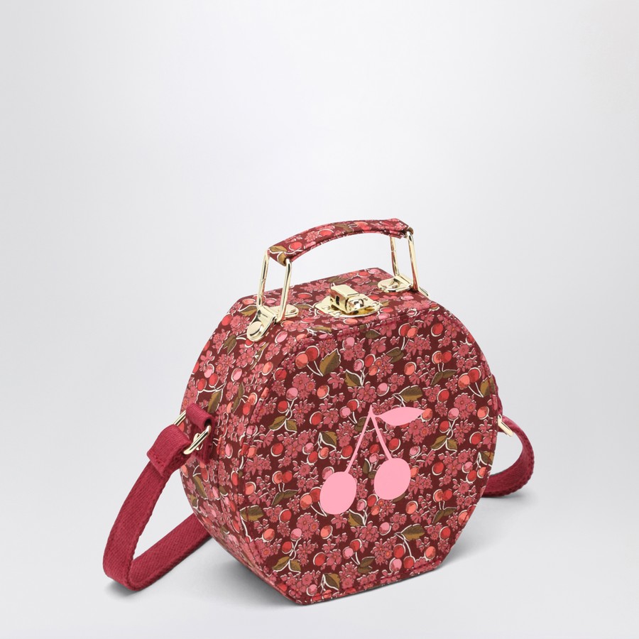 Bonpoint Jadore suitcase bag in red Liberty fabric | TheDoubleF
