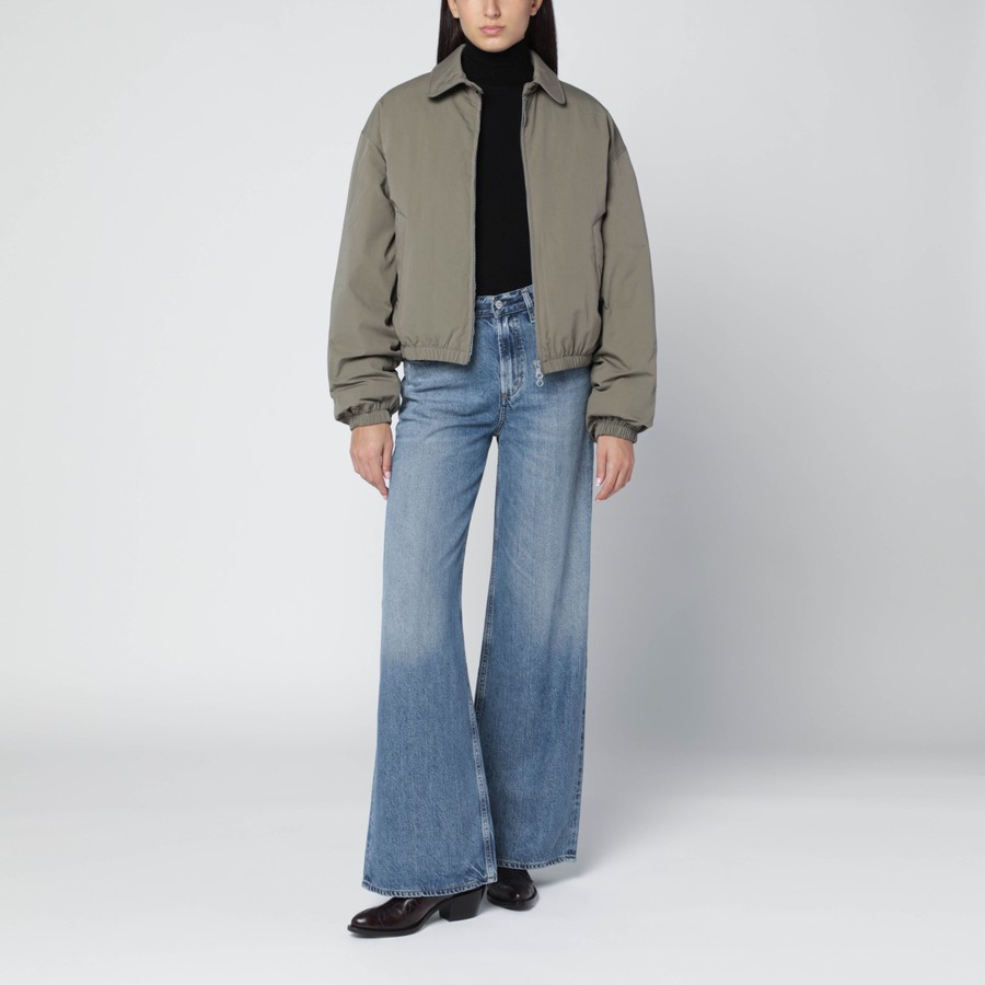 Our Legacy Sage green bomber jacket with zip TheDoubleF