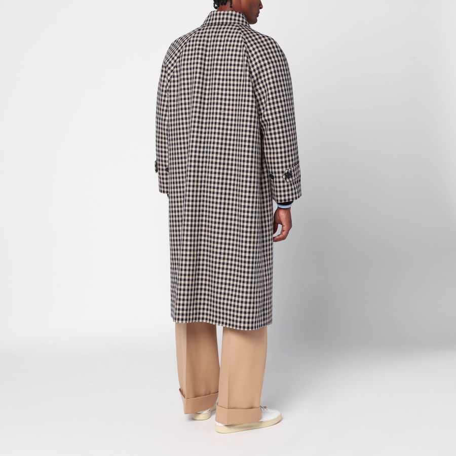ジャケット Valentino Check-pattern jacket in virgin wool and cotton Valentino Check-pattern jacket in virgin wool and cotton