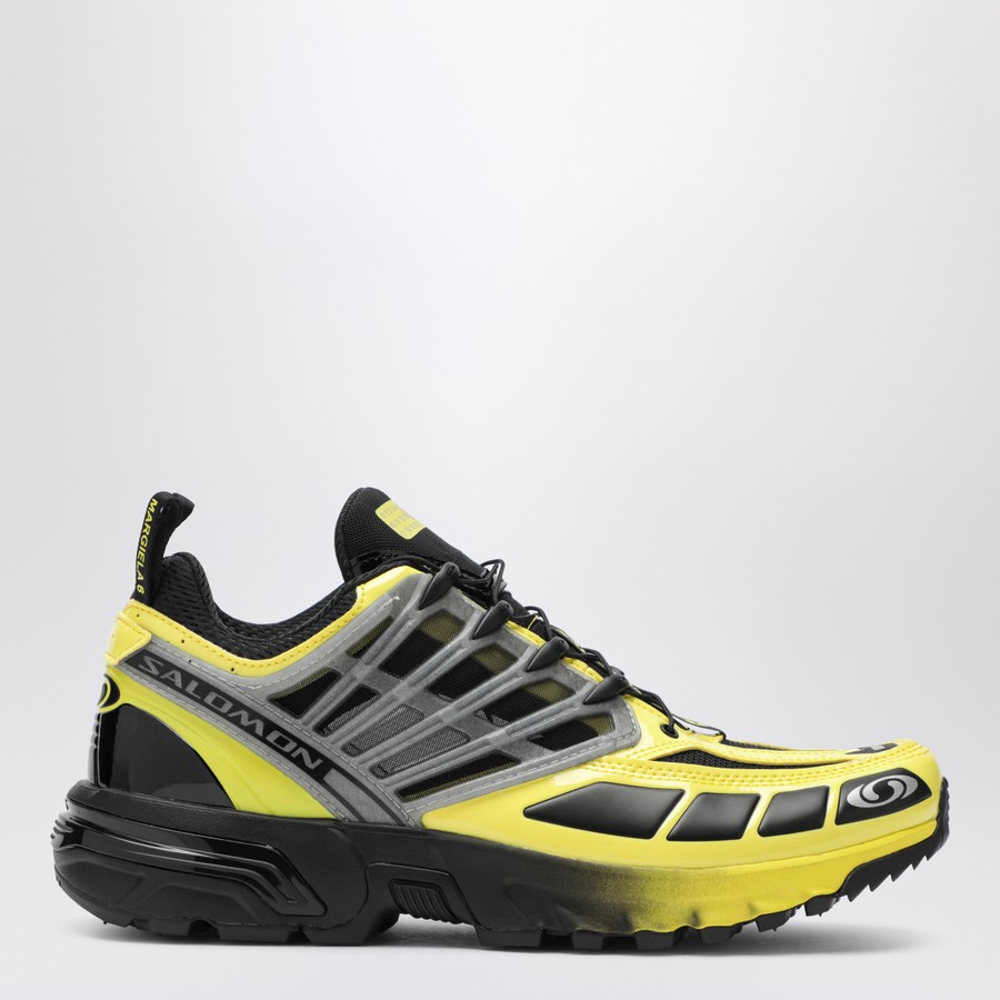 MM6 X Salomon Black/Yellow/Silver ACS Pro Sneaker | TheDoubleF