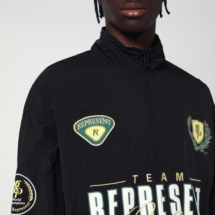 ジャケットその他 REPRESENT Men Coats  Jackets MLM1795CO Black Represent Black World Championship Track Jacket | TheDoubleF