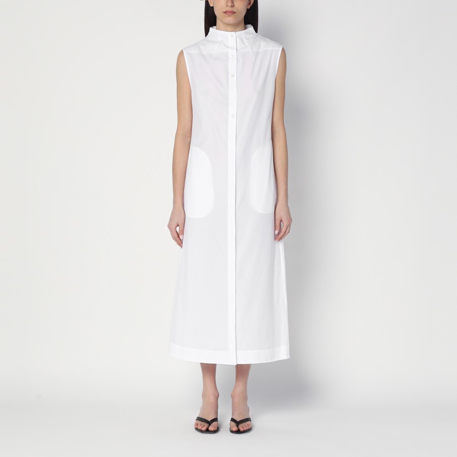 ワンピースその他 Loulou Studio White shirt dress in cotton Loulou Studio White shirt dress in cotton | TheDoubleF