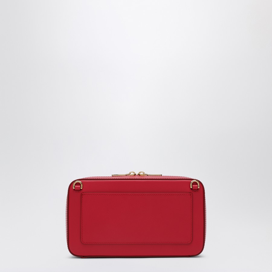 ショルダーバッグ・ポシェット DOLCE  GABBANA Women Messenger Bags BB7289AW576 8X052 RED Dolce&Gabbana Red leather shoulder bag with logo | TheDoubleF