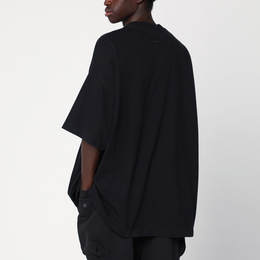 Tシャツ・カットソー FEAR OF GOD Men T Shirts FGE250 520VIS Black Fear of God Short Sleeve Tee - LABELS