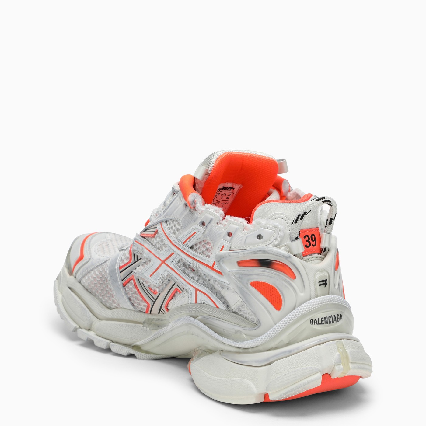 basket balenciaga femme orange