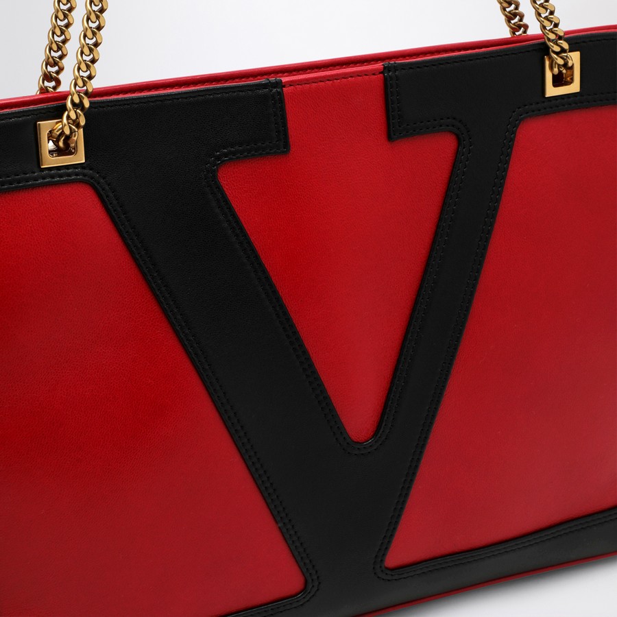 Valentino Garavani Medium Viva Superstar bag red/black