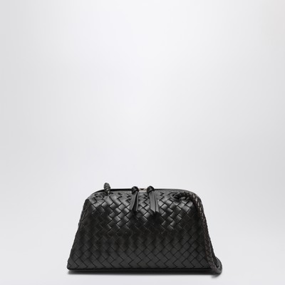人気の美品~BOTTEGA VENETAブラックレザーハンドバッグ BOTTEGA VENETA ボッテガ・ヴェネタ BOTTEGAVENETA バッグ