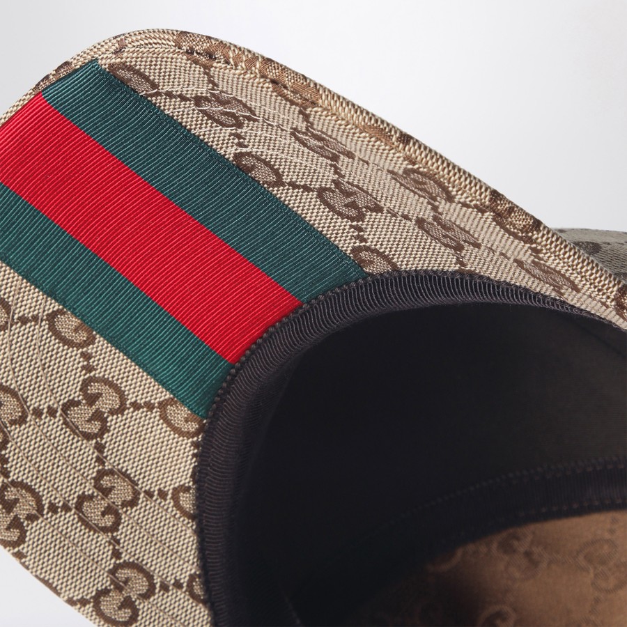 GUCCI Beige GG fabric baseball cap | TheDoubleF