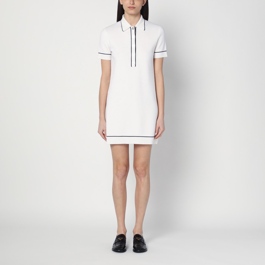ワンピースその他 GUCCI White and blue wool polo dress GUCCI White and blue wool polo dress | TheDoubleF