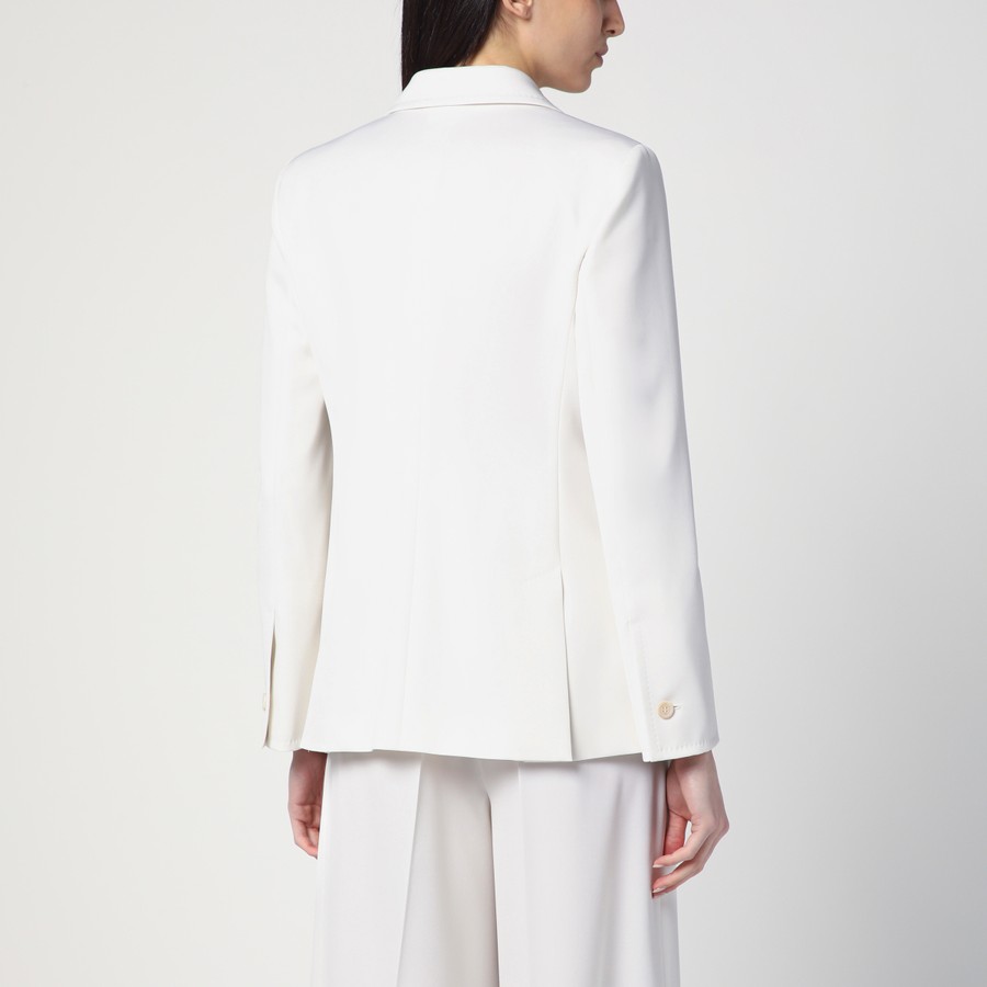 アウターその他 MAX MARA Woman Blazer White 2511911022600 001 Max Mara Leisure Joice women's jacket in stretch viscose
