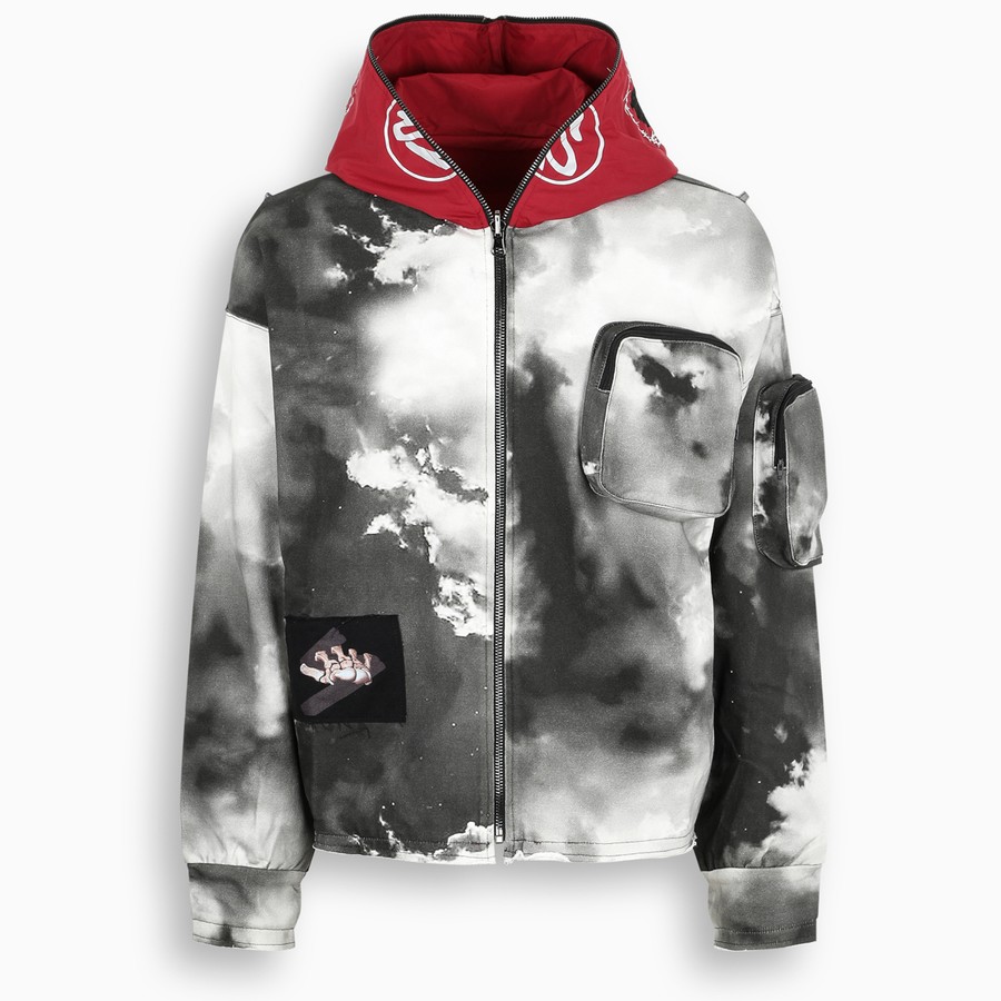 SALUTE × BLACK LUX Hoodies jacket | cantodaspiscinas.com.br