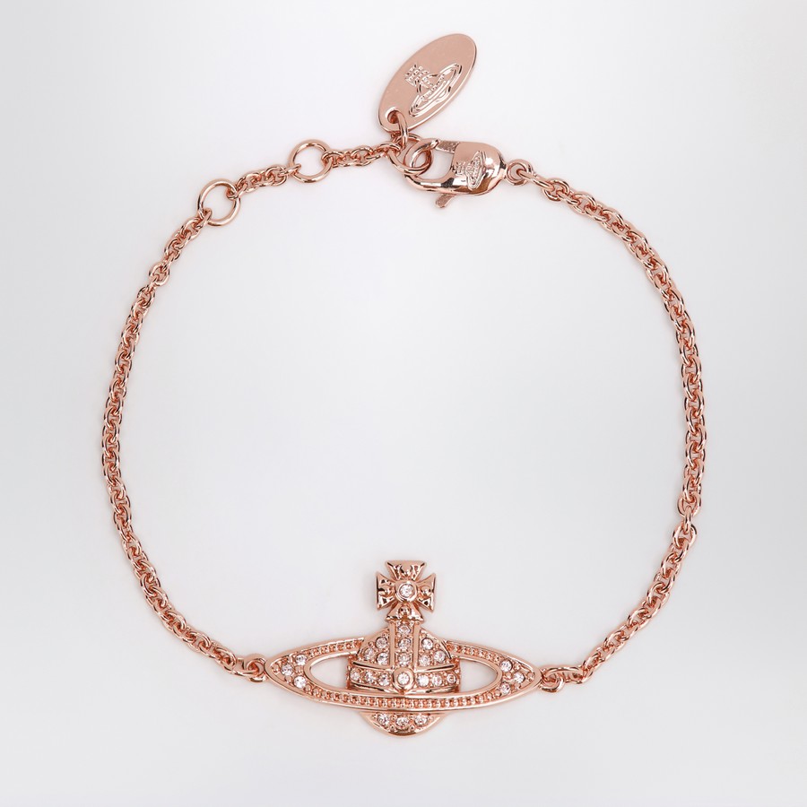 アクセサリーその他 Vivienne Westwood Mini Bas Relief Chain Bracelet in rose gol Vivienne Westwood Mini Bas Relief Chain Bracelet in rose