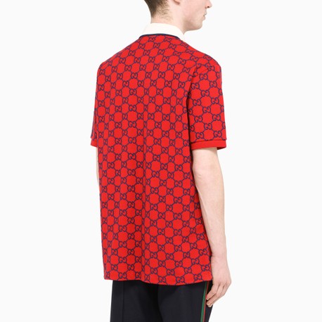 gucci red and black shirt