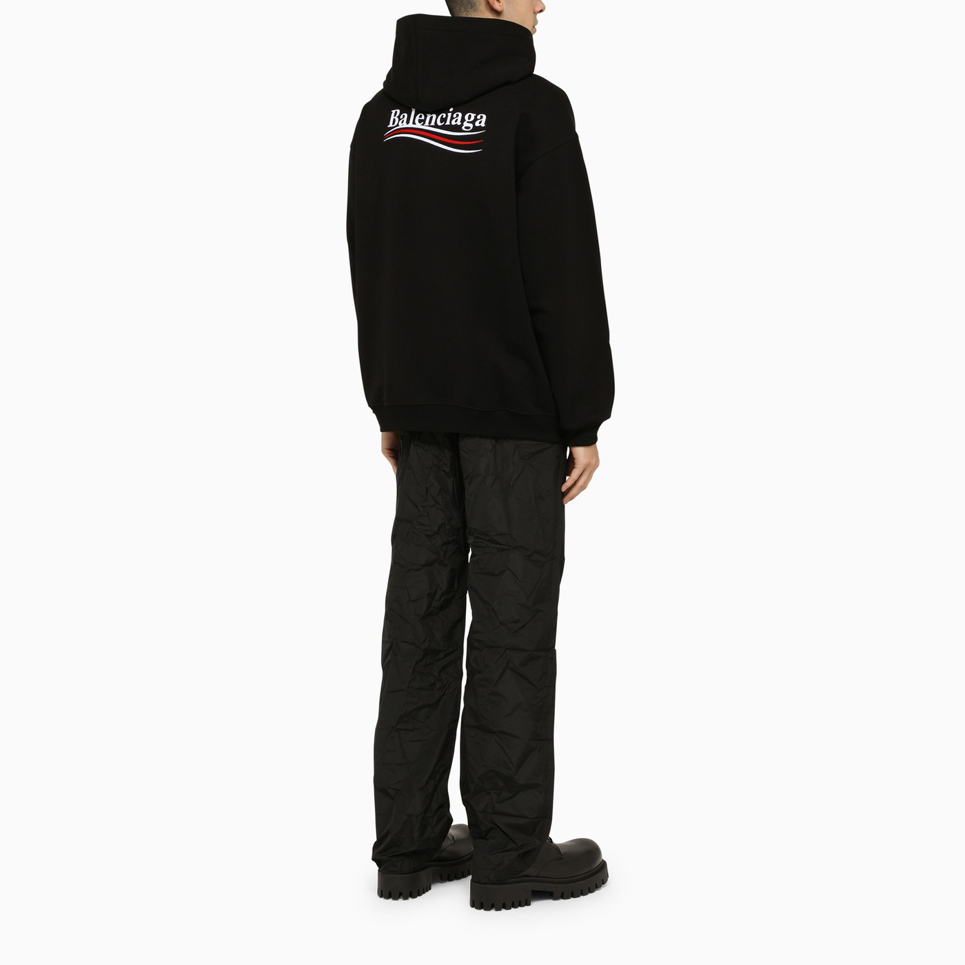 black balenciaga sweatshirt