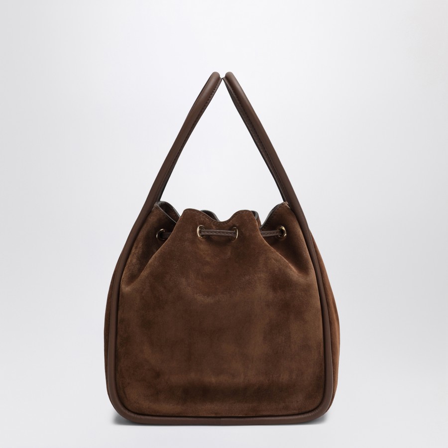 バッグ・カバンその他 Prada Small bucket bag in suede Cacao Prada Small bucket bag in suede Cacao | TheDoubleF