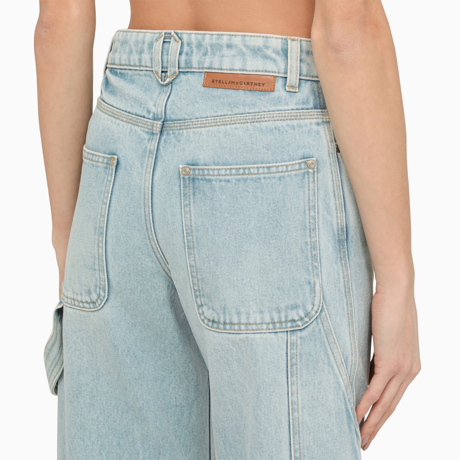 デニム・ジーパン STELLA MCCARTNEY Woman Jeans Blue 6D02433SPH62 4699 Stella McCartney Light blue denim jeans | TheDoubleF