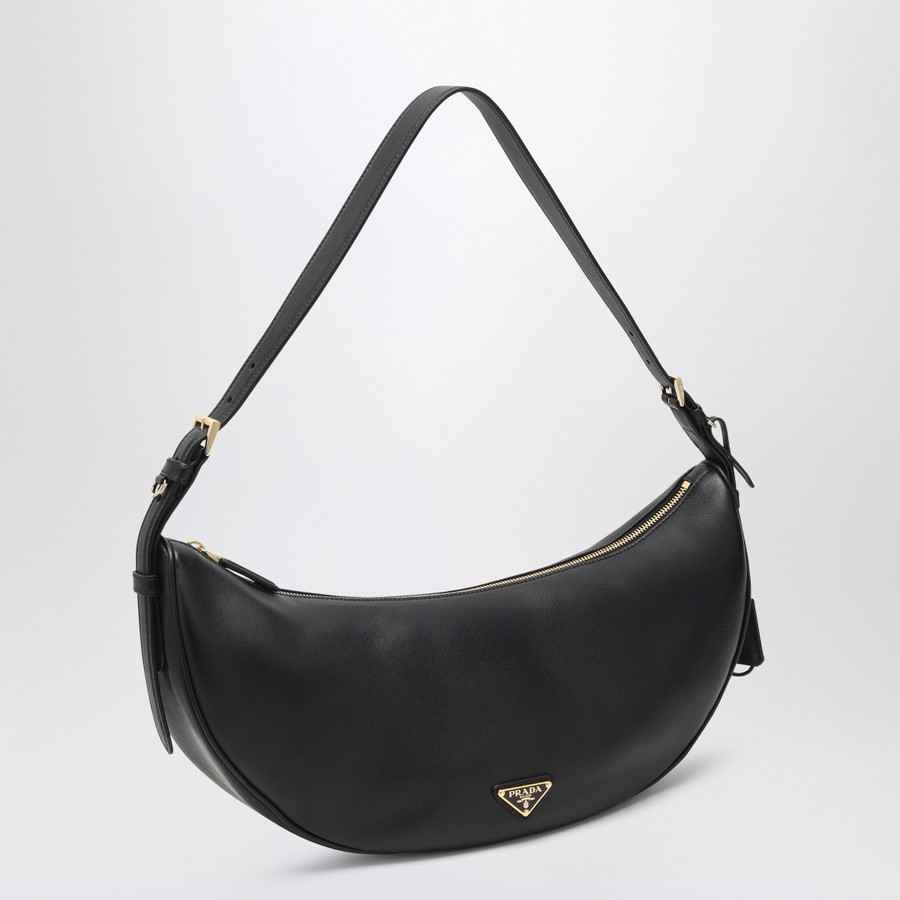 Prada Prada Demi-Lune black large shoulder bag | TheDoubleF