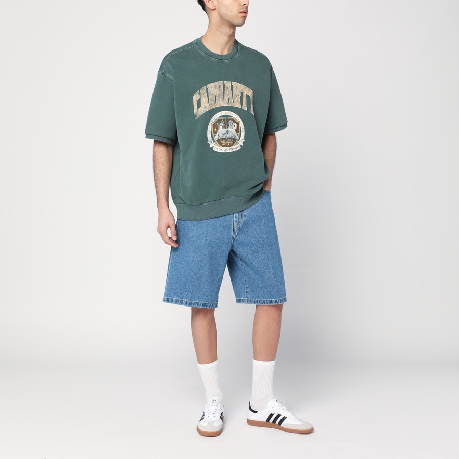 Carhartt WIP Library sweatshirt in Conifer green | TheDoubleF