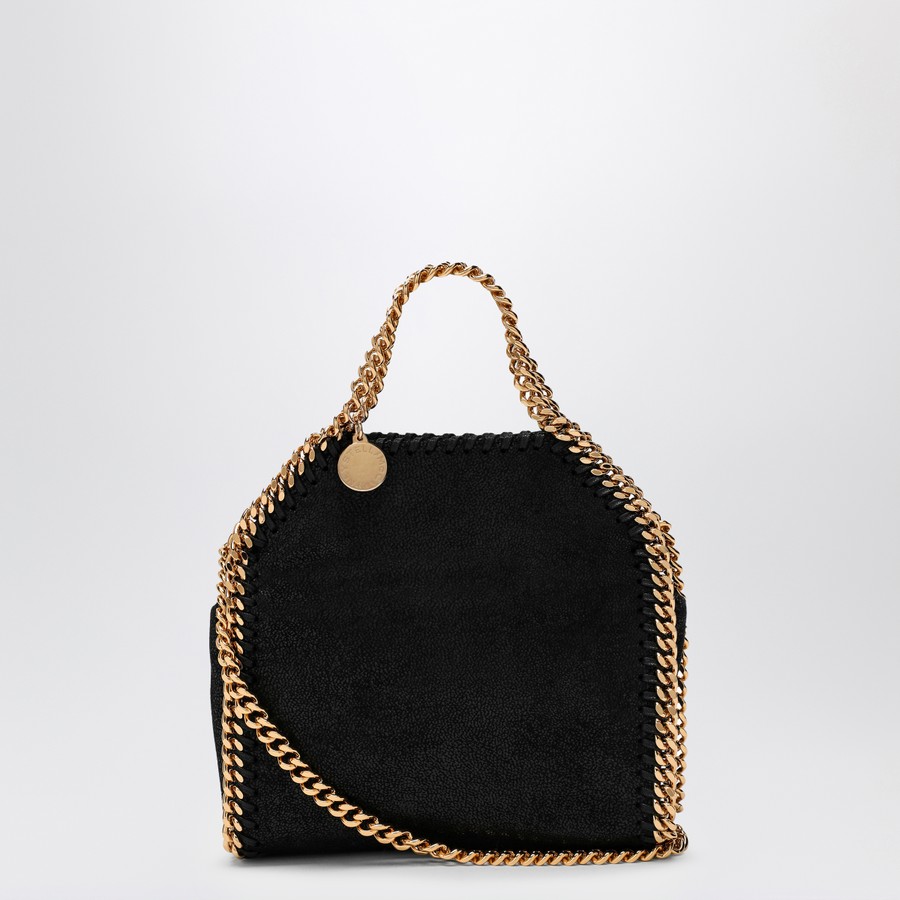 Stella McCartney Black Falabella Tote bag micro | TheDoubleF