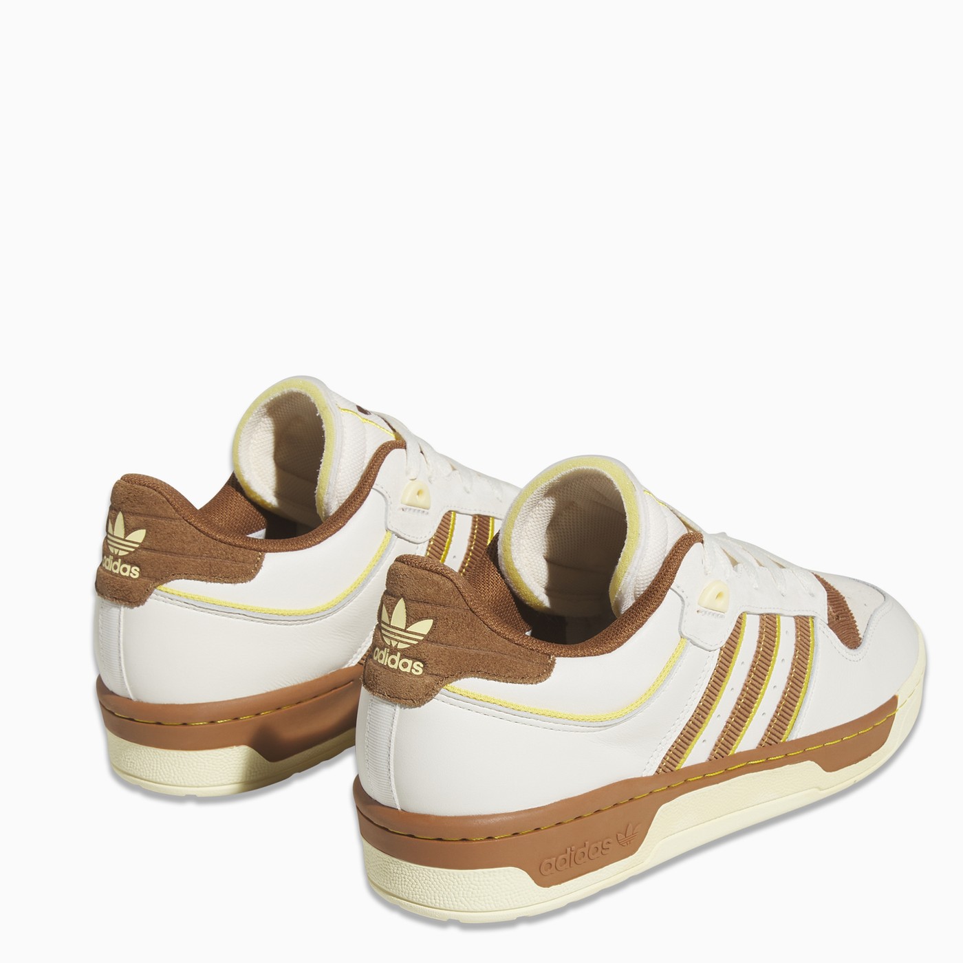 Balducci Sneakers Bianca Cuoio con Lacci e Cerniera da Bambino