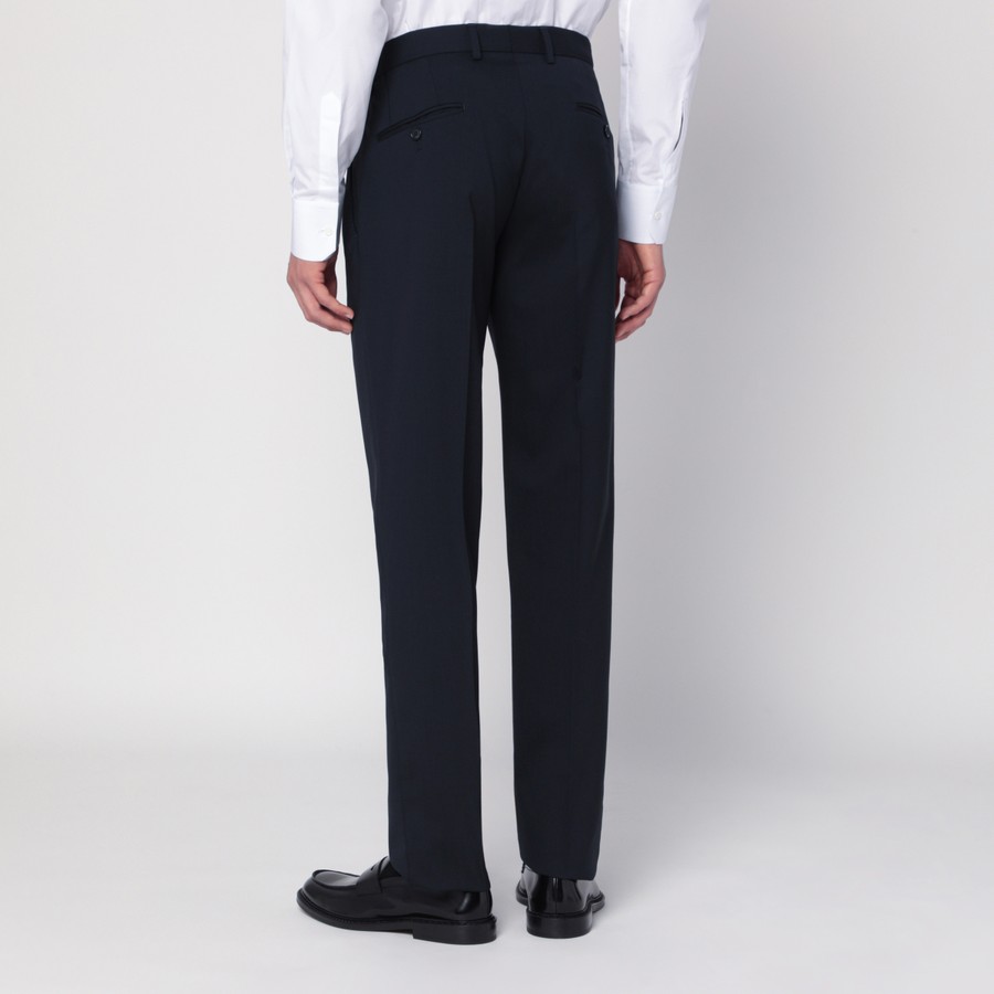 スーツ（メンズ） Dolce&Gabbana Blue single-breasted virgin wool suit Dolce&Gabbana Blue single-breasted virgin wool suit | TheDoubleF