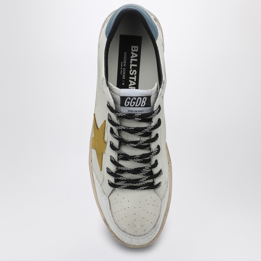 Golden Goose Sneakers Ball Star white/honey/light blue