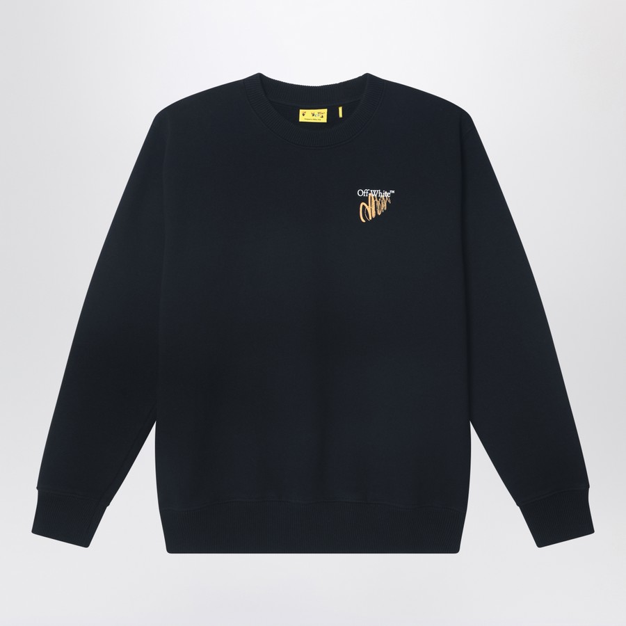 Off-White™ Black sweatshirt with Arrow print designed