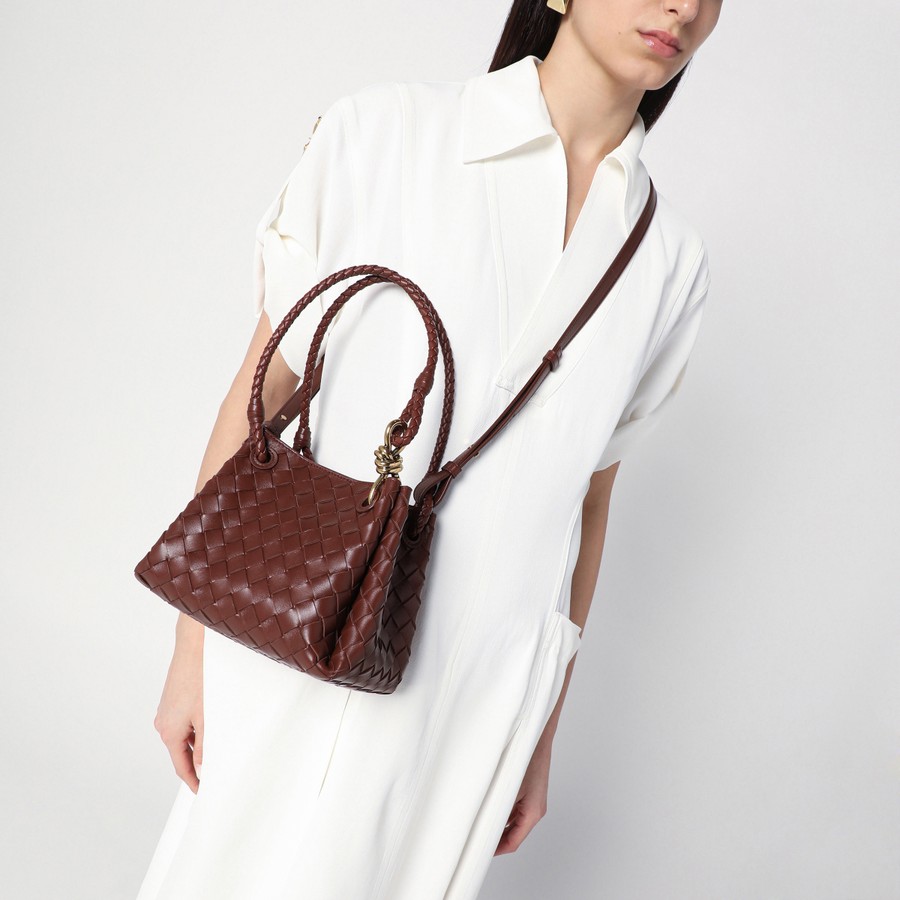 Bottega Veneta Small Parachute Bag brown | TheDoubleF