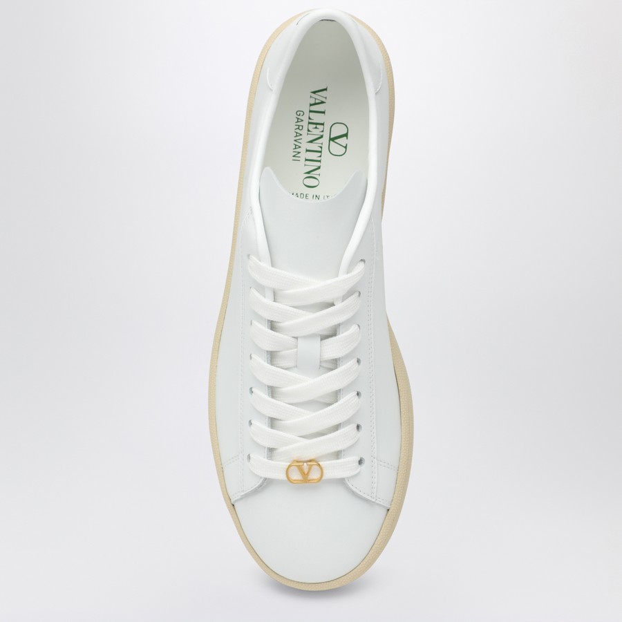 Valentino Garavani White leather Royco sneakers | TheDoubleF