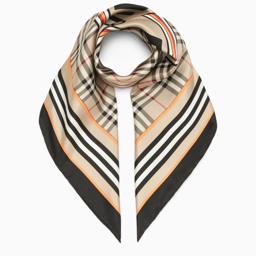 burberry head scarf