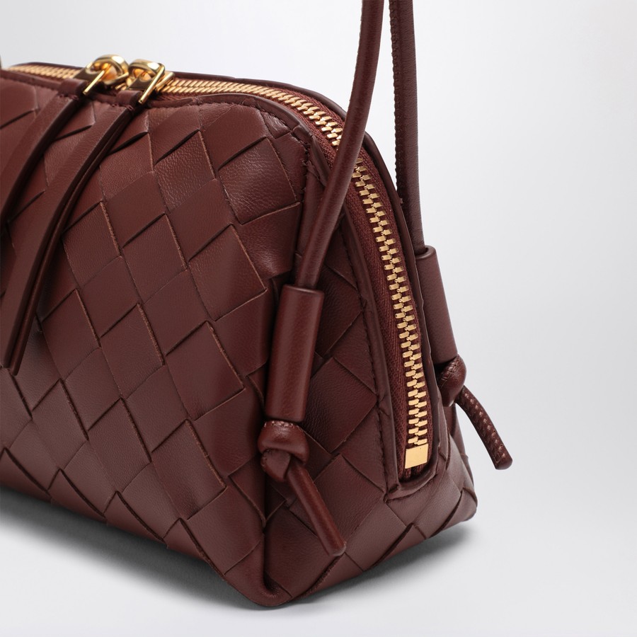 Bottega Veneta Brown plaited Concert clutch bag | TheDoubleF