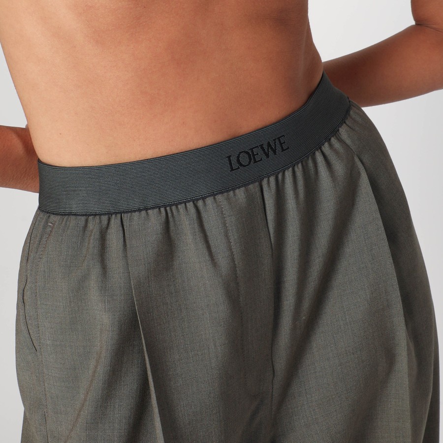 Loewe Khaki wool trousers | TheDoubleF