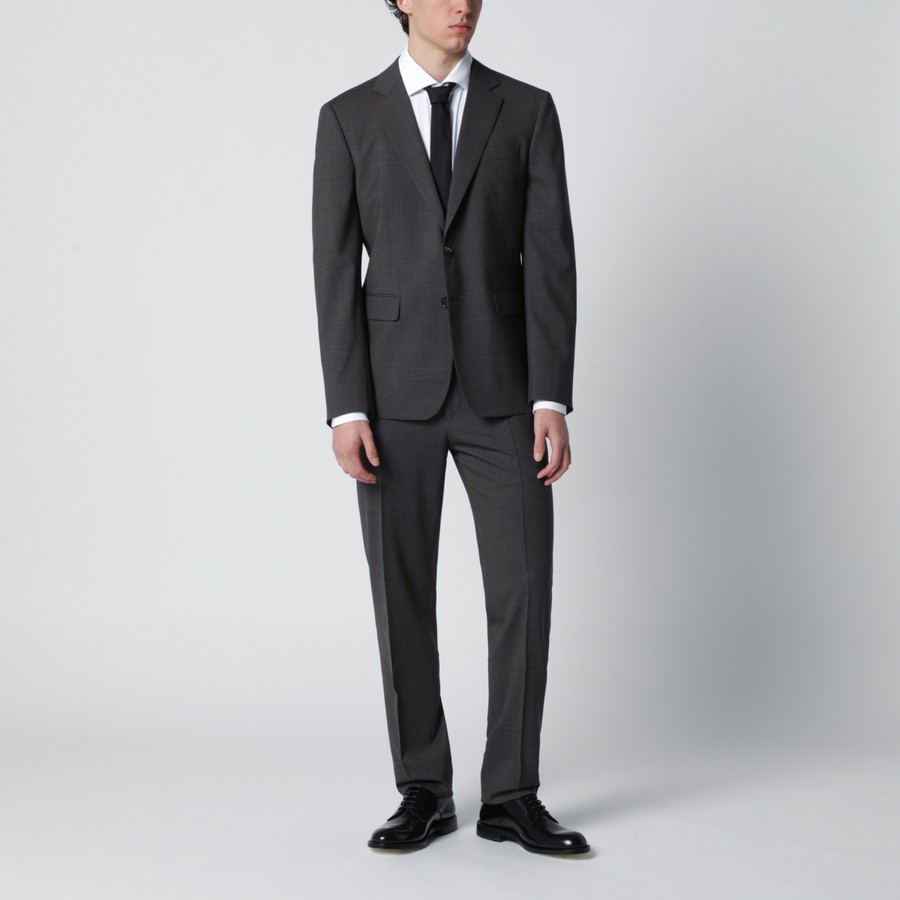 Dsquared2 Grey single-breasted suit in wool blend | TheDoubleF