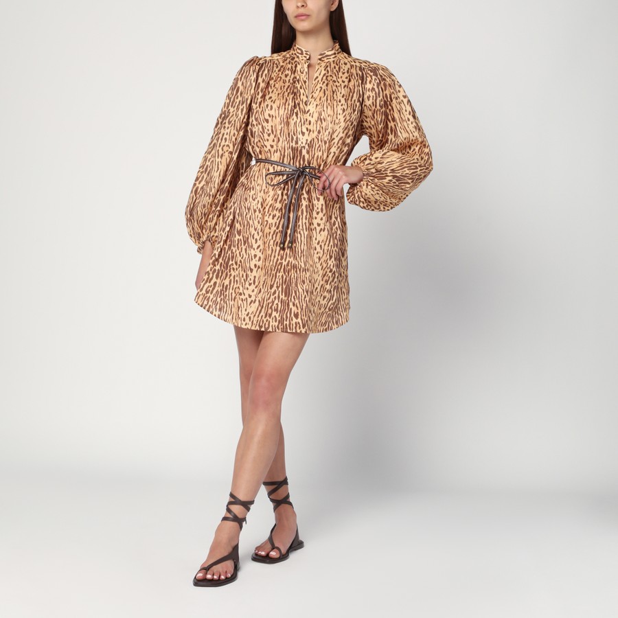 ワンピース ZIMMERMANN Woman Dress Brown 4593DSS255 TNLP ZIMMERMANN Printed Long Dress ZM 0, US 4 Brown | eBay